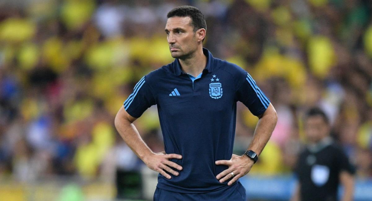 Lionel Scaloni actual entrenador de la Selección de Argentina podría dejar su cargo. Foto: Twitter AlbicelesteTalk
