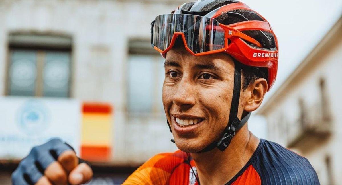 Egan Bernal, ciclista colombiano del Ineos Grenadiers. Foto: Instagram
