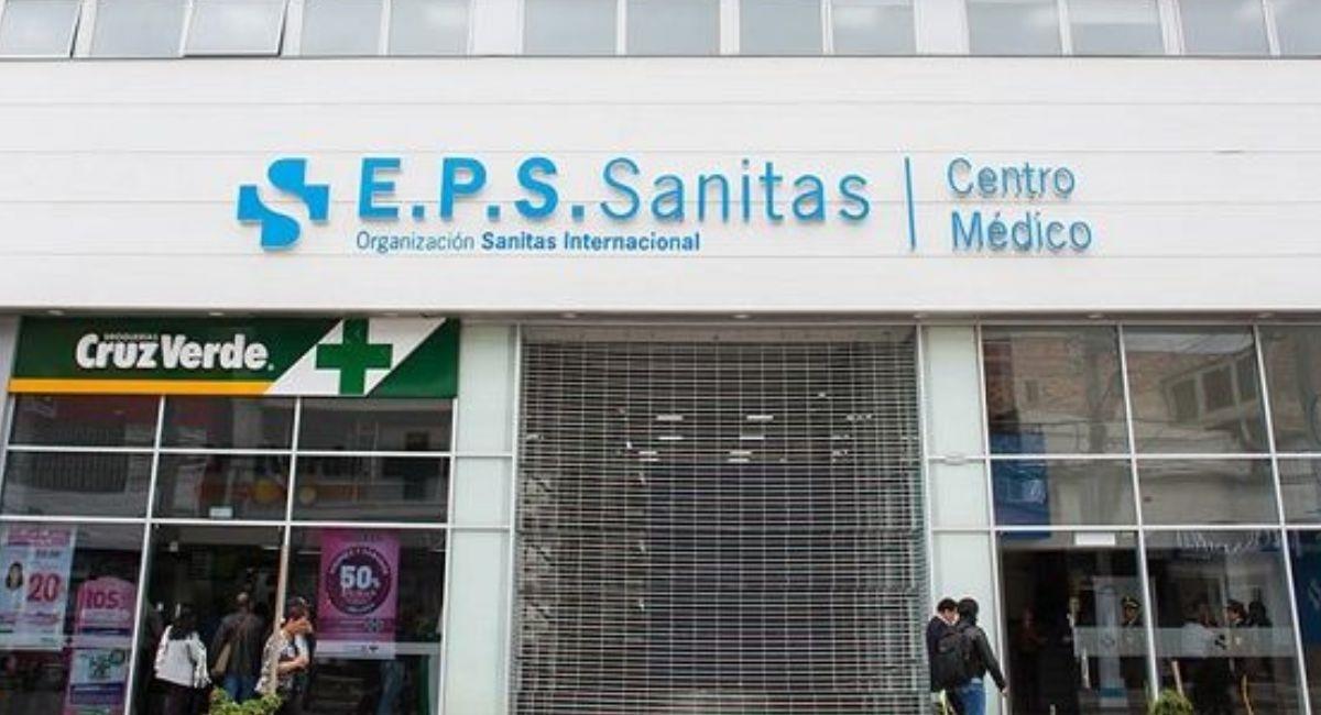 Funcionarios de la EPS Sanitas marcharán en Bogotá este lunes. Foto: Twitter