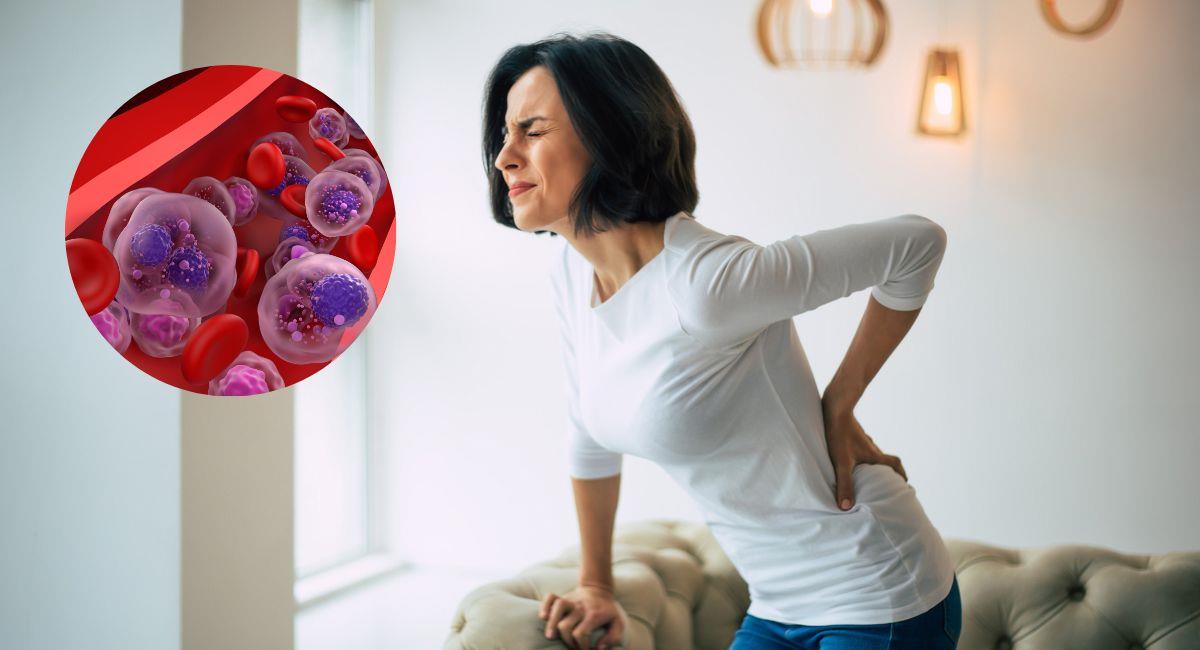 El dolor de espalda es síntoma de este tipo de cáncer. Foto: Shutterstock