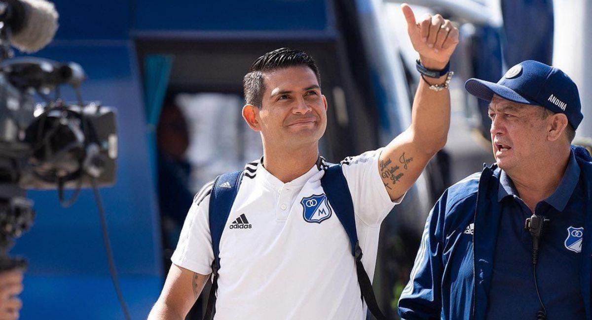 Makcalister Silva, jugador de Millonarios. Foto: Instagram Millonarios FC
