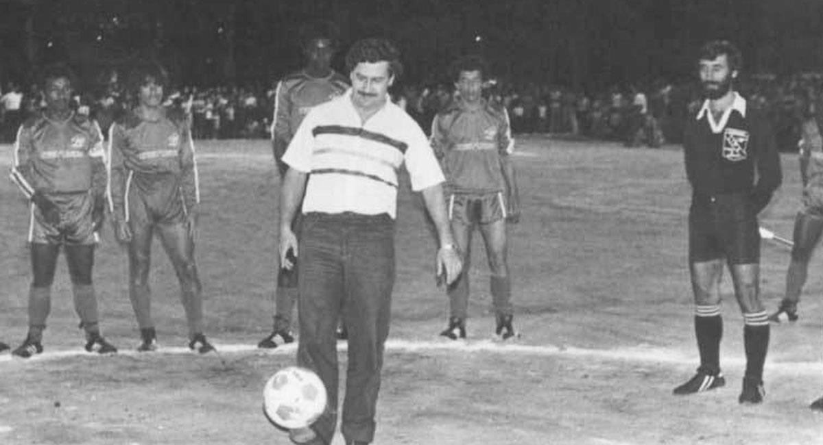 Pablo Escobar tuvo una estrecha relación con el fútbol. Foto: Youtube