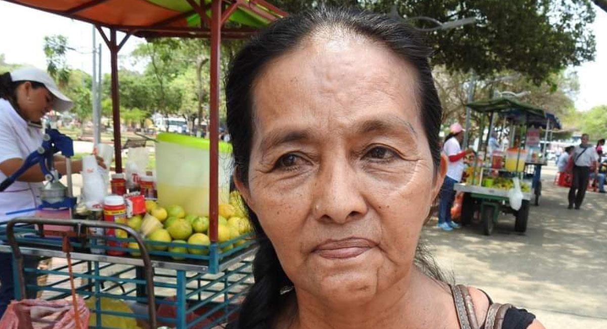 Tulia Carrillo era una mujer entregada a la población más necesitada de Tame en Arauca. Foto: Twitter @C_Pueblos