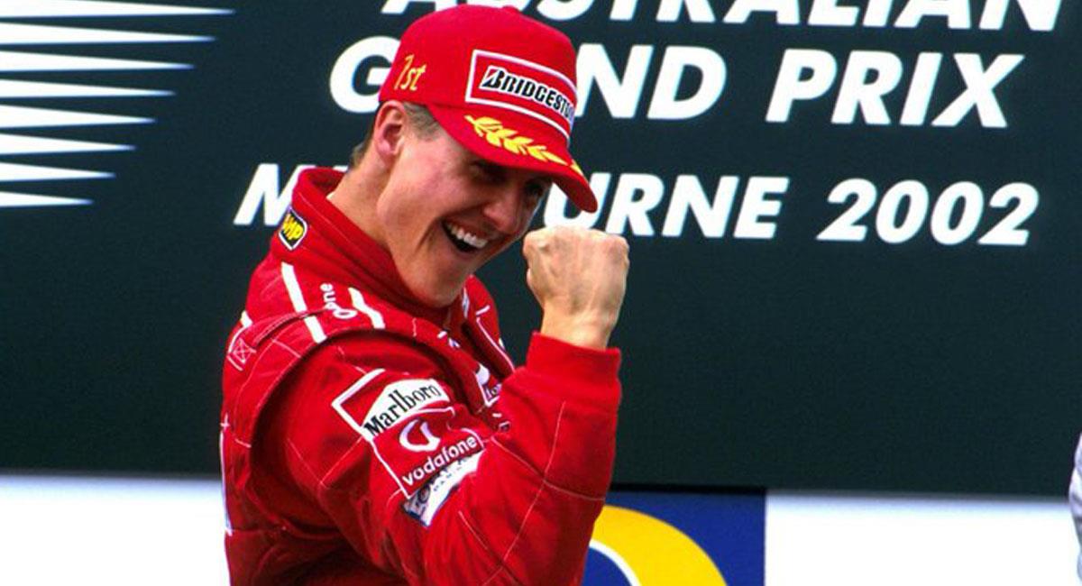 Michael Schumacher ganó el campeonato de Fórmula 1 en 7 oportunidades. Foto: Twitter @F1GuyDan