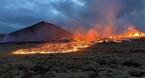  Impactantes imágenes de la erupción cerca de Reikiavik, Islandia