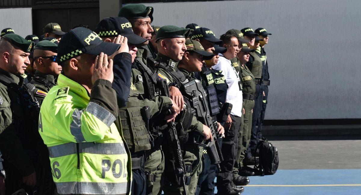 Anuncian cambios en la cúpula de la Policía Nacional. Foto: Twitter @PoliciaBogota