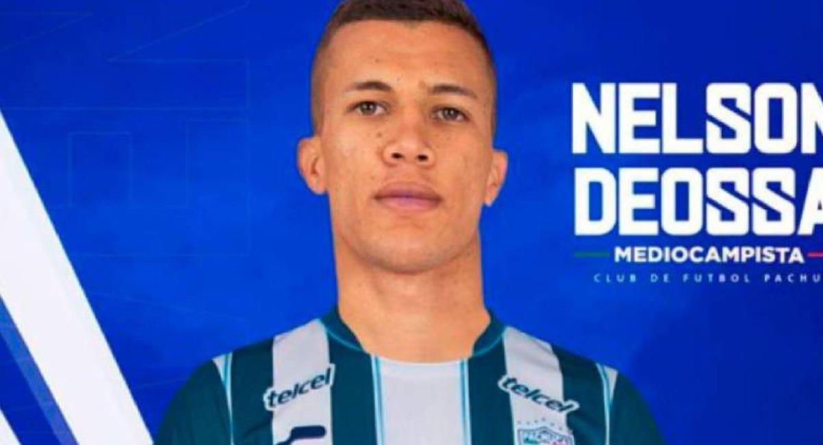 Nelson Deossa nuevo jugador del Pachuca. Foto: Facebook Pachuca