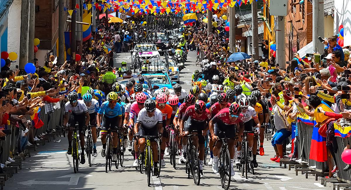 El Tour Colombia comenzará el próximo martes 6 de febrero. Foto: Twitter @fedeciclismocol