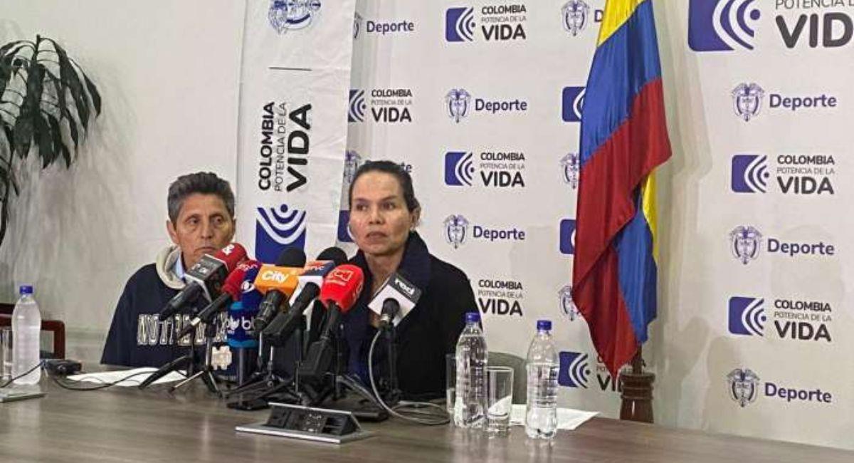 Astrid Bibiana Rodríguez, ministra del deporte. Foto: Ministerio del Deporte 