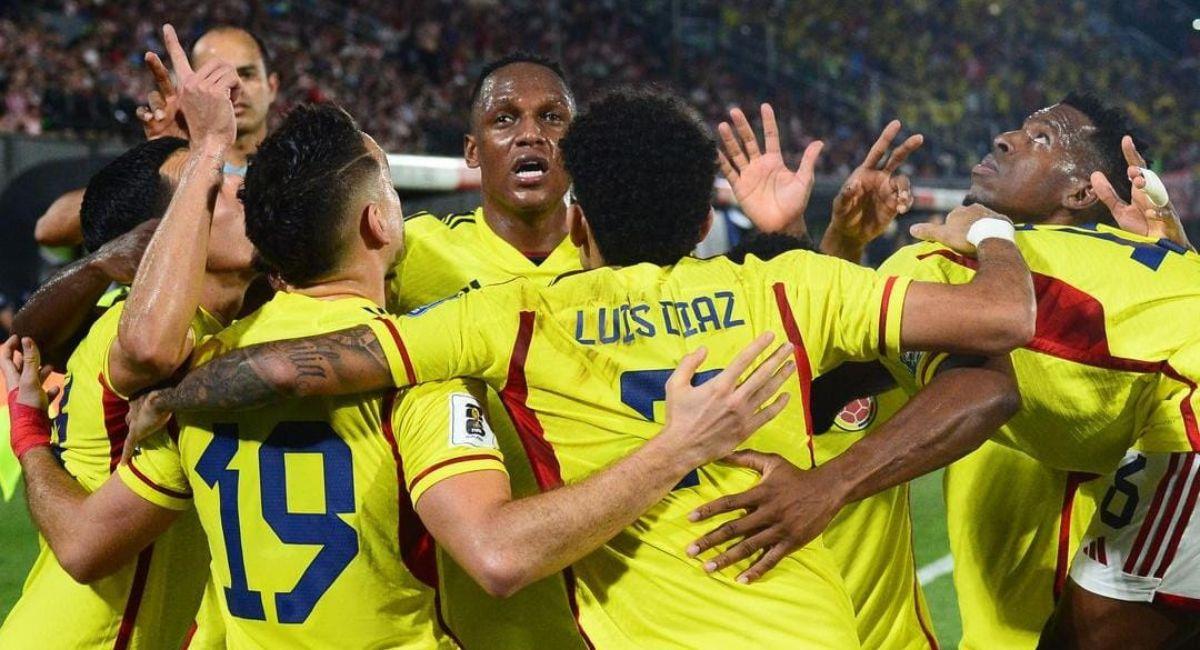 Jugadores Selección Colombia. Foto: Instagram FCF