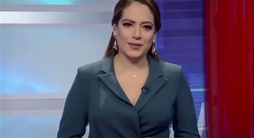 La presentadora ecuatoriana anuncia con emoción el retorno del noticiero