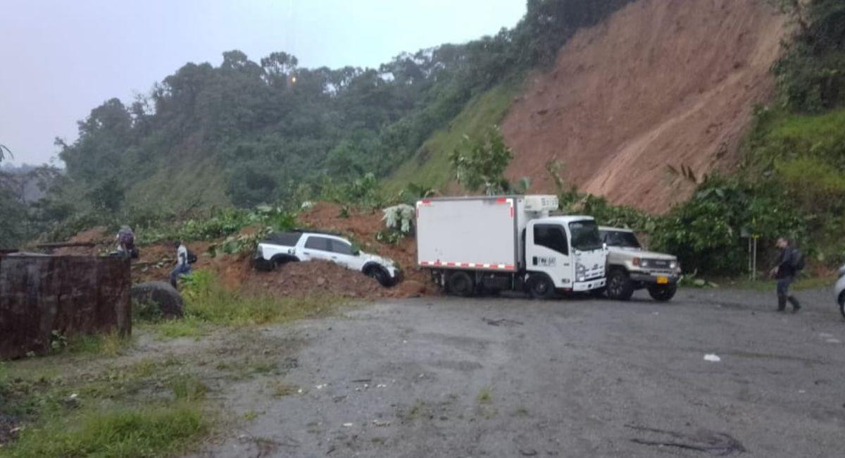 A 38 asciende la cifra de muertos por derrumbe en la vía Medellín-Quibdó. Foto: Twitter
