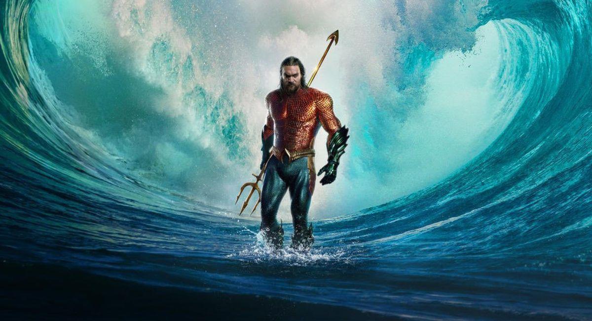 "Aquaman and the Lost Kingdom" sigue proyectándose en los cines de Colombia. Foto: Twitter @aquamanmovie