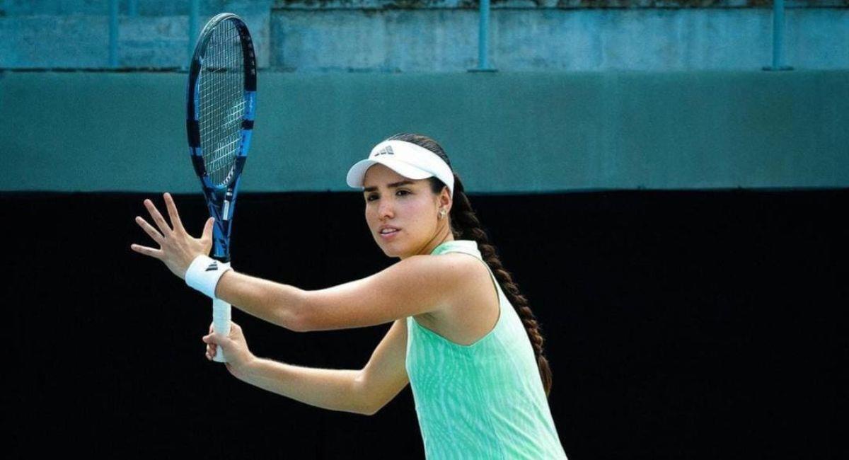 María Camila Osorio, tenis colombiana. Foto: Instagram
