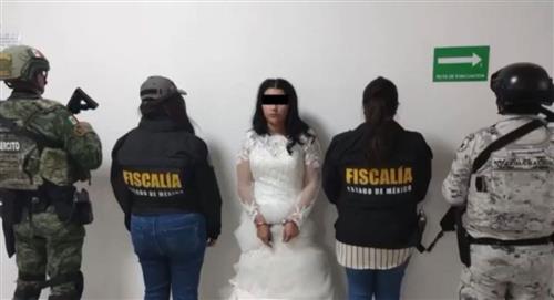 Novia esposada por cargos de extorsión el día de su boda en México