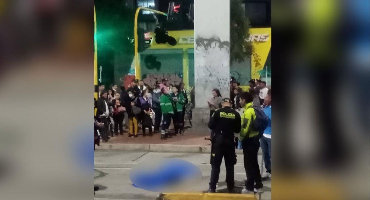 Fatal accidente en Bogotá. Foto: Captura de video - Semana