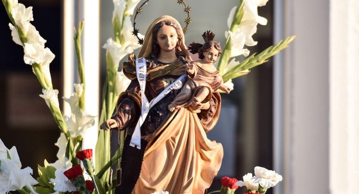 Virgen del Carmen. Foto: Semana