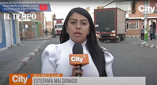 Tres periodistas señalan a un mismo hombre en Noticias Caracol y CityTv