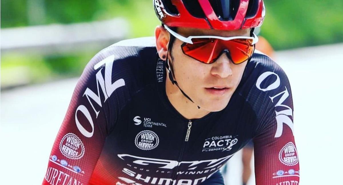Alejandro Osorio se quedó con la última etapa de la Vuelta al Táchira. Foto: Instagram Alejandro Osorio