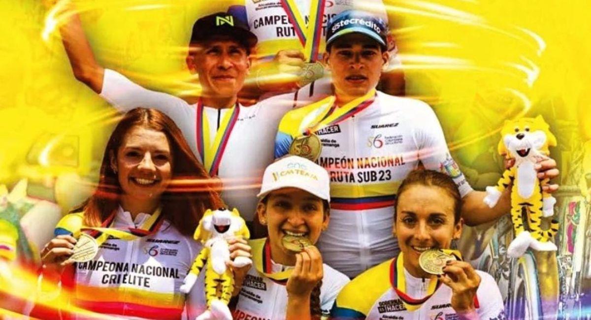 Inician los Campeonatos Nacionales de Ruta en Colombia, estas son las