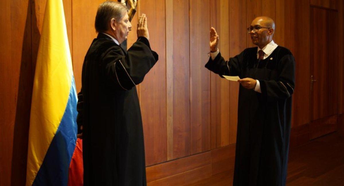 Por primera vez un afrocolombiano presidirá la Corte Suprema de Justicia. Foto: Corte Suprema