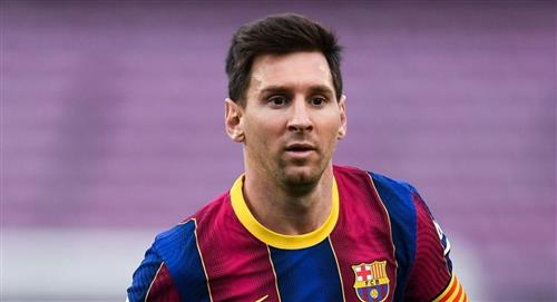 La servilleta que selló el destino de Messi en el Barcelona, será subastada.