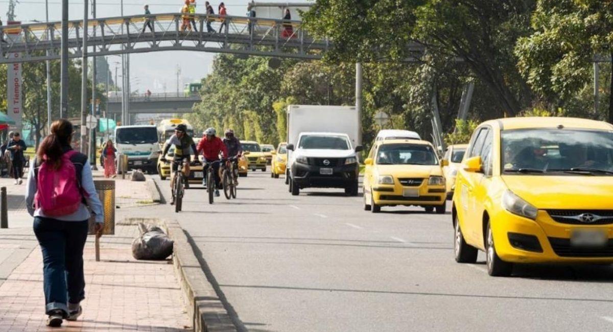 Dan alternativas de movilidad durante el día sin carro y sin moto. Foto: Twitter @Bogota