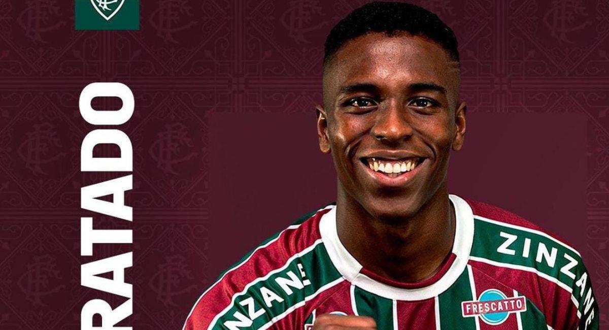 Jan Lucumí. Foto: Instagram Fluminense FC
