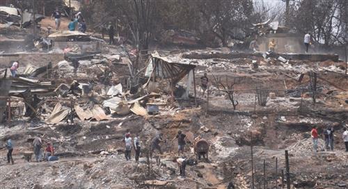 Impactantes videos muestran la devastación que deja los incendios