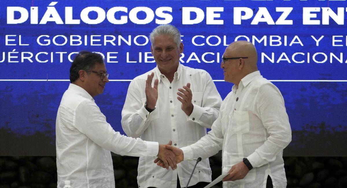 Gobierno de Colombia y guerrilla ELN acuerdan cese del fuego bilateral. Foto: Twitter