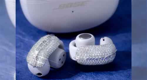 Maluma mostró los auriculares de oro y diamantes que presentará la marca Icebox junto a Bose
