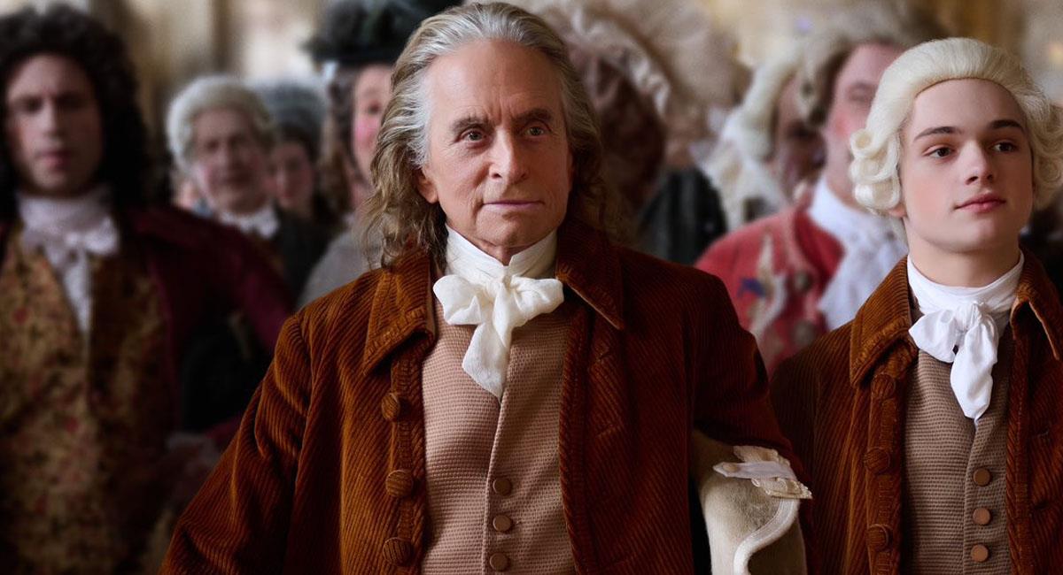 Michael Douglas interpreta a Benjamin Franklin, pieza determinante en la independencia de Estados Unidos. Foto: Twitter @AppleTV