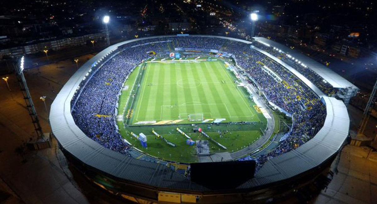 El Campin, estadio construido en 1938 es el escenario en donde juegan Millonarios y Santa Fe. Foto: Twitter @gloriosoazul