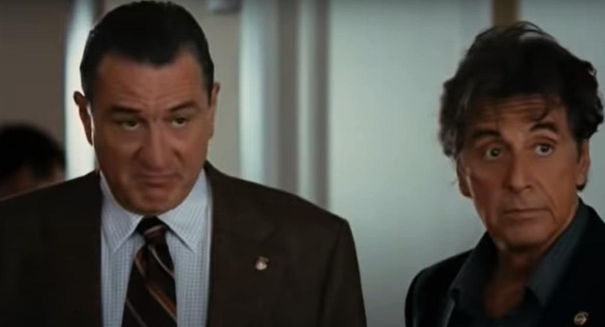 Robert De Niro y Al Pacino compartieron protagonismo en ´Frente a Frente´. Foto: Youtube