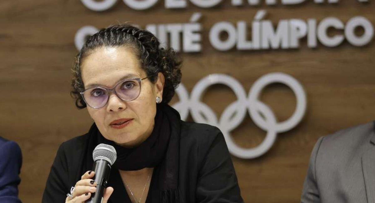 Renuncia la ministra del Deporte Astrid Bibiana Rodríguez. Foto: Twitter