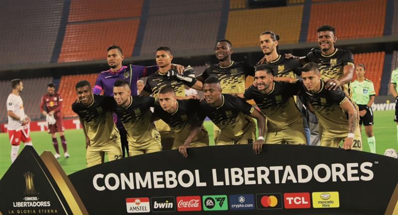 Águilas Doradas termina empatando en su debut de Copa Libertadores frente a Bragantino 