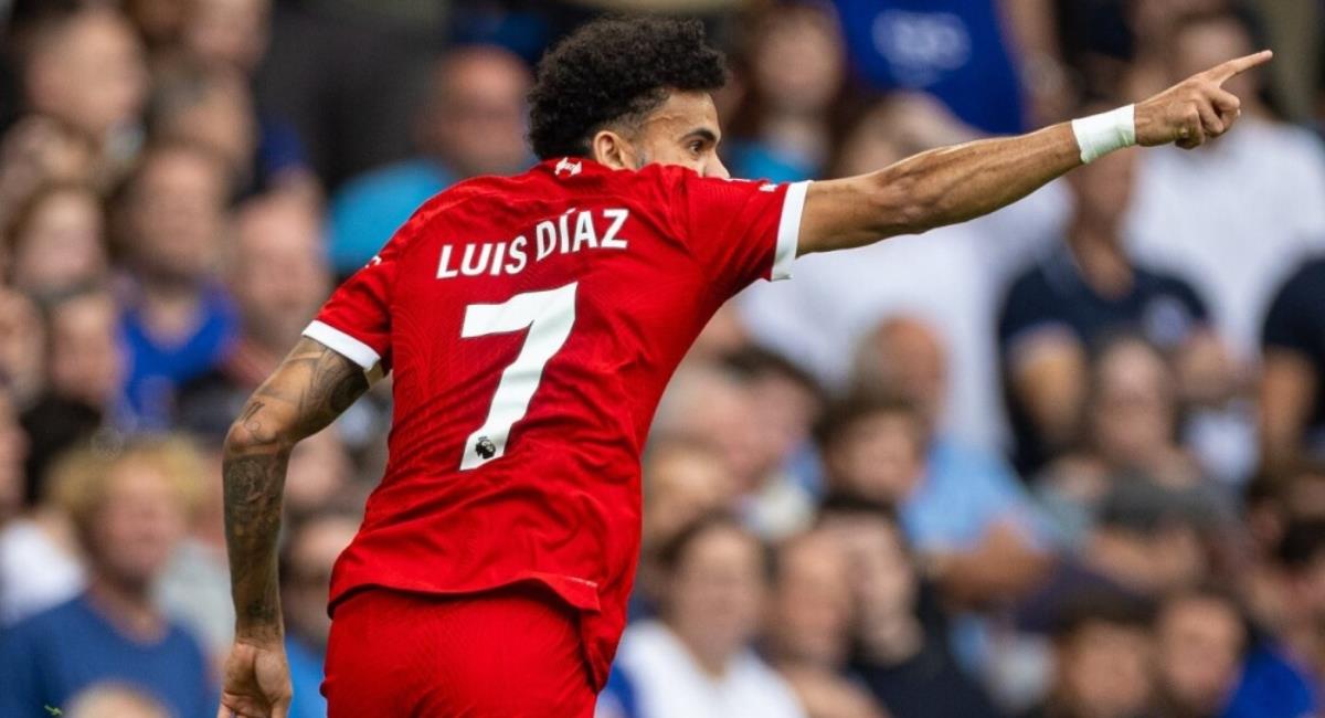 Luis Díaz hace otro gol con el Liverpool. Foto: Youtube Liverpool