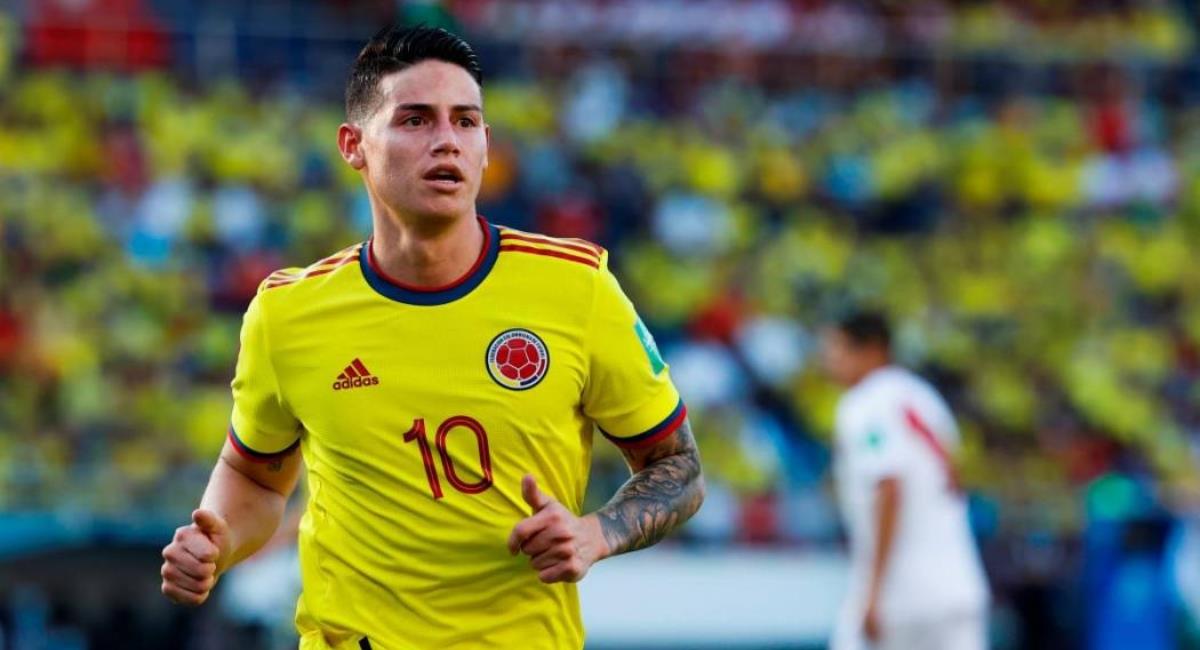 James recibe elogios de una estrella mundial. Foto: Twitter Selección Colombia