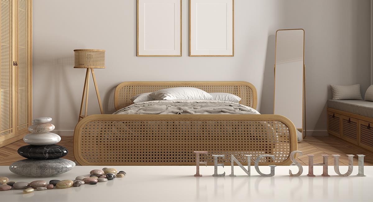 Los espejos no van al frente de la cama: ¿dónde ubicarlos, según el Feng Shui?. Foto: Shutterstock