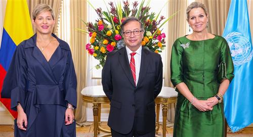 La reina Máxima de Países Bajos discute con Petro sobre inclusión social