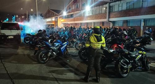 3 de marzo: Movilización de motos y carros en Bogotá