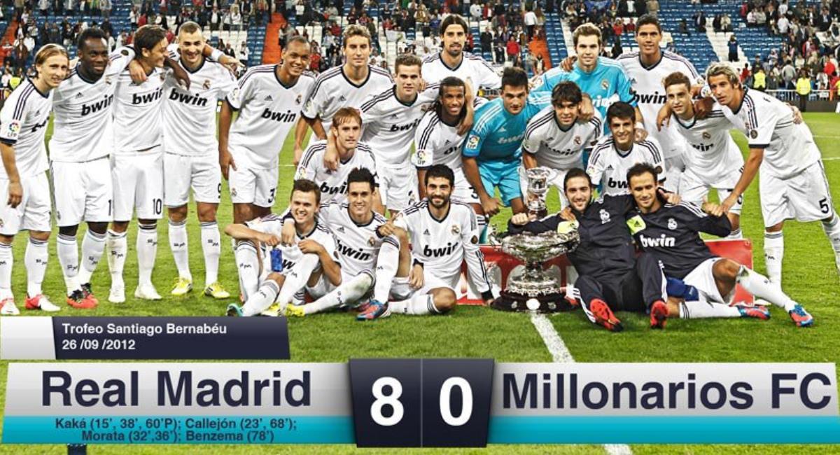 Real Madrid se quedó con el trofeo Santiago Bernabéu. Foto: Facebook Real Madrid
