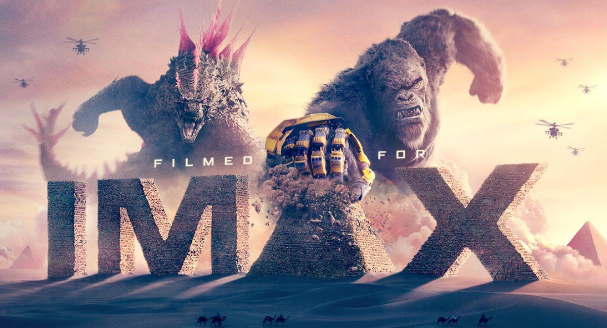 "Godzilla x Kong: The New Empire" se estrena a finales de marzo en los cines de Colombia. Foto: Twitter @IMAX