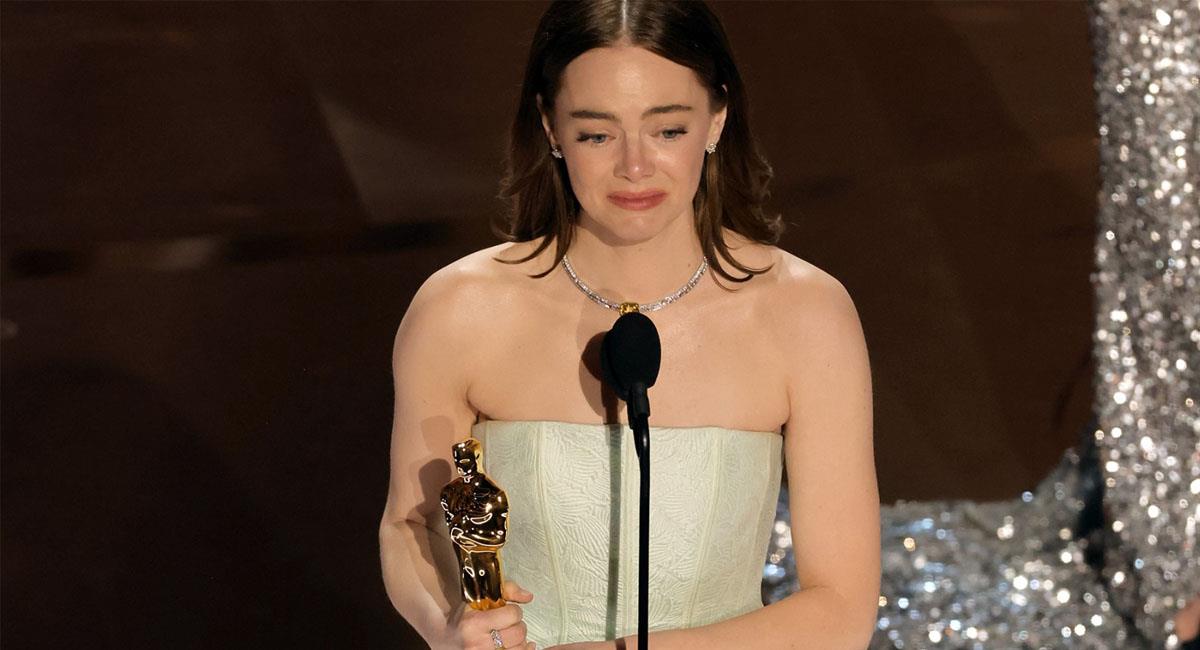 Emma Stone, con 35 años, ha obtenido el Oscar en dos oportunidades. Foto: Twitter @Eminente90104831