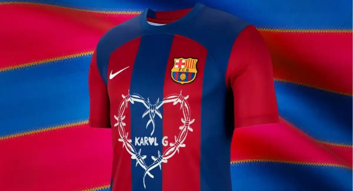 Karol G krijgt eigen FC Barcelona-shirt
