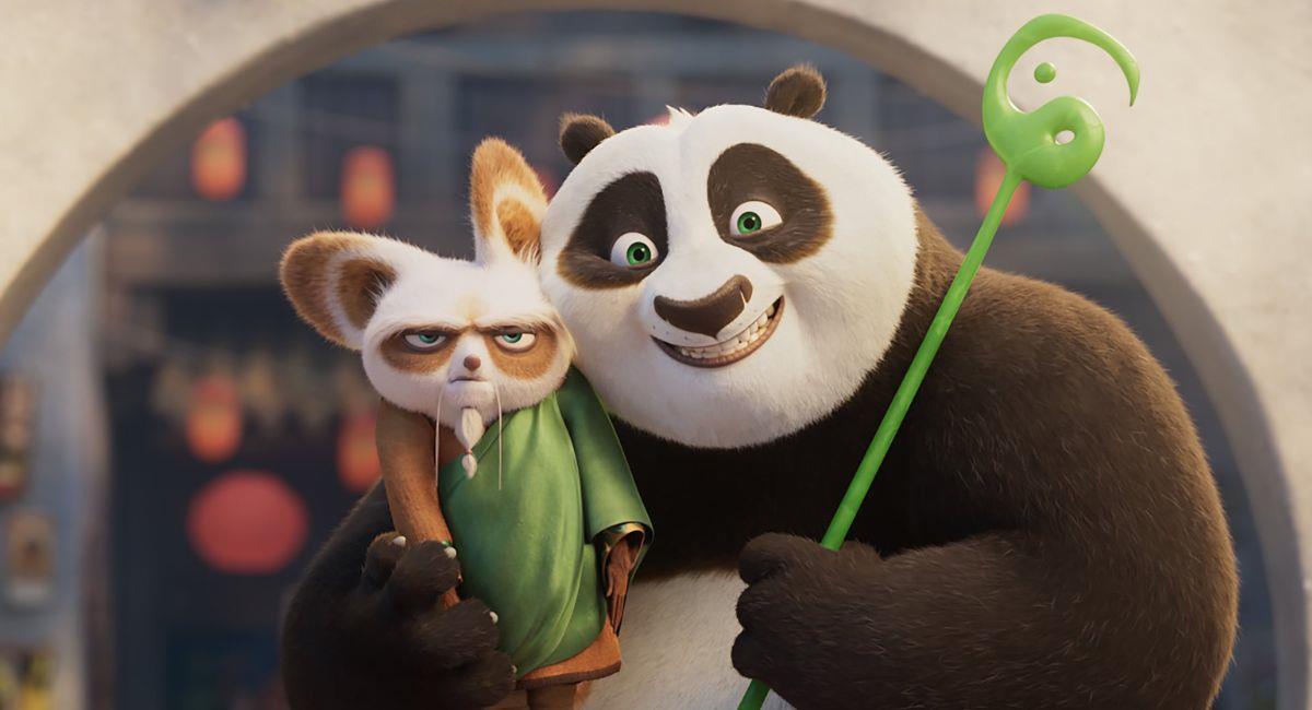 "Kung Fu Panda 4" acaparó la atención de los fans del séptimo arte este fin de semana. Foto: Twitter @Dreamworks