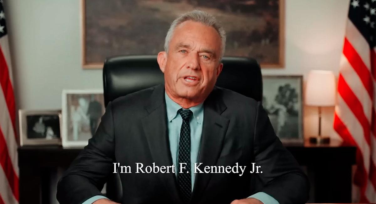 Robert Kennedy Jr, es hijo de Robert Kennedy y sobrino de John F. Kennedy, ambos asesinados. Foto: Youtube