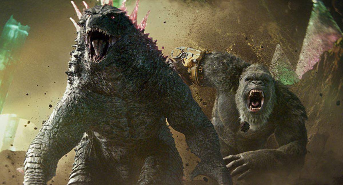 "Godzilla x Kong: The New Empire" llega en pocas semanas a los cines de Colombia. Foto: Twitter @GodzillaXKong