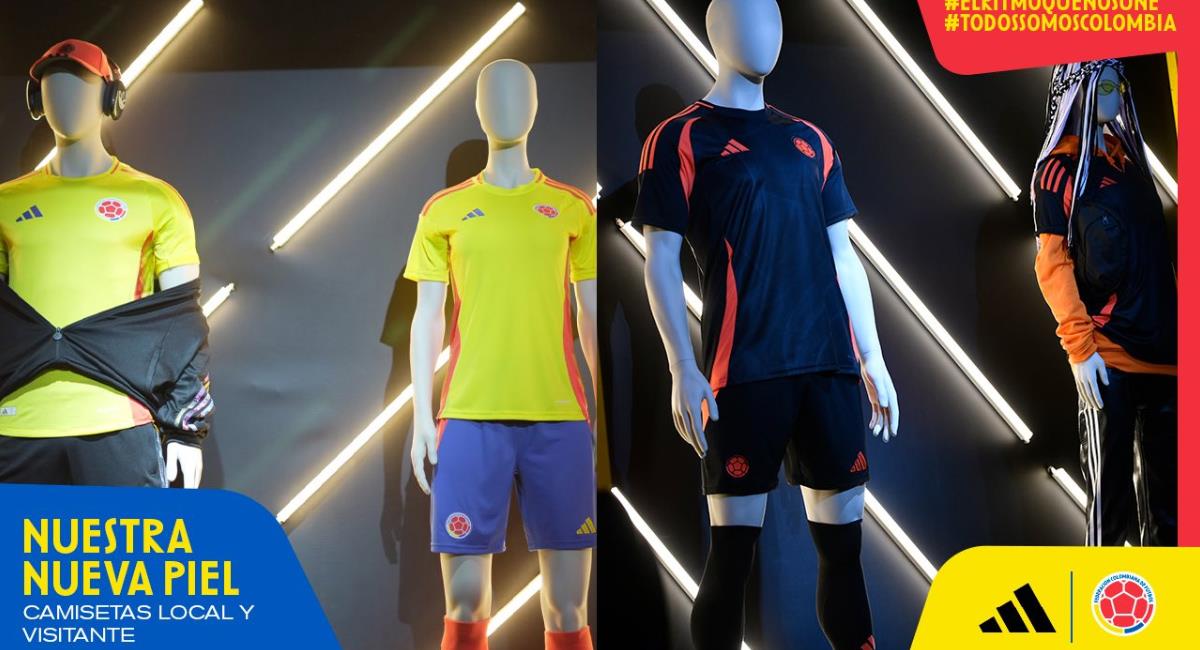 Colombia podría estrenar su nuevo uniforme, antes de lo previsto. Foto: Facebook FCF