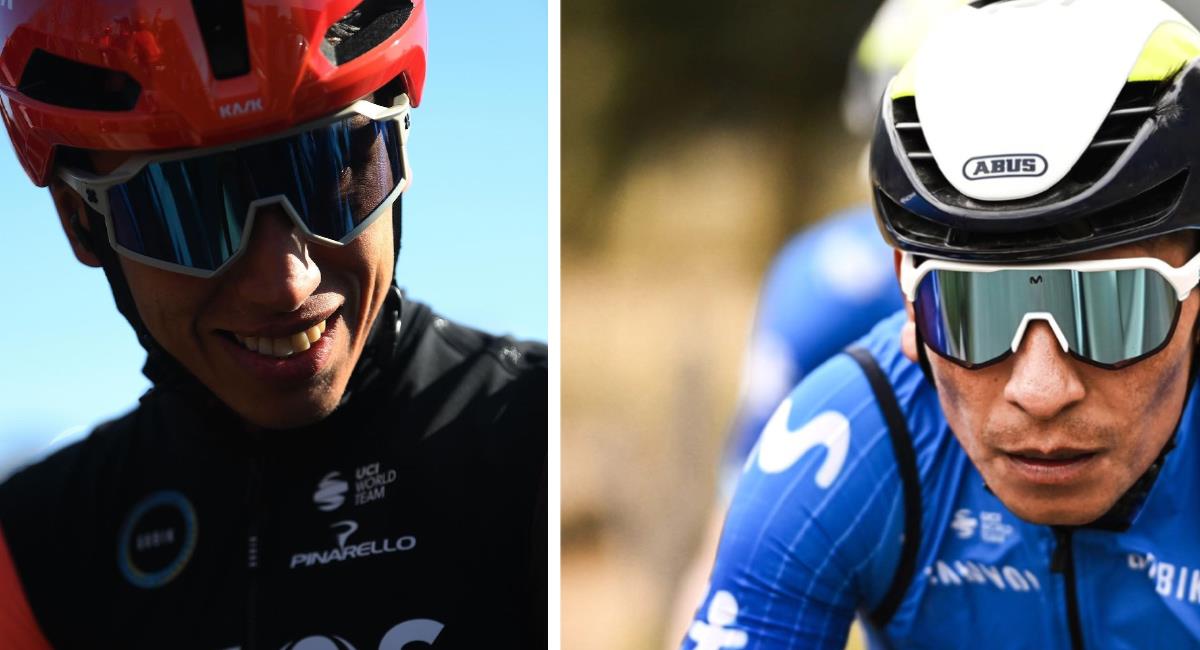 Este lunes comenzará la Vuelta a Cataluña. Foto: Instagram Egan Bernal/Nairo Quintana